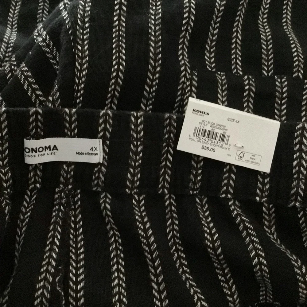 Sonoma black chevron